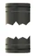 Rohr 0,5m 40mm beidseitig mit O-Ringen