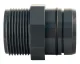Rohrverbinder 40/32mm gerade m. Außengewinde 1¼"