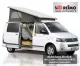 Schlafdach für VW T5/T6 / Kurzer Radstand / Hinten hoch / Gurtverschluss