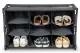 Schuhschrank 9 Fächer B84xT30xH13/51cm, dunkelgrau