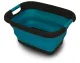 Silikon Falt-Korb blau B49 x T37,5 x H7/26cm