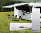 Thule Omnistor Markise 5200, 230cm, Mystic Grau, Gehäuse Weiß