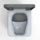 Trenntoilette Trelino EVO S aus Kunststoff
