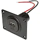 USB-Einbaudose 12-24/5V mit USB 3A
