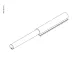 Verzinkte Walze D48 400