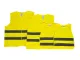 Warnwesten Set gelb, 2x Erwachsene (1x XL/1x XXL) + 2x Kinder