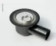 Wasserablauf 39mm gewinkelt mit Stopfen