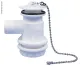 Wasserablaufgarnitur gewink.-mit Syphon u. Reinigungsöffnung 10er Pack