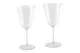 Weingläser 2er Set, Farben: Transparent