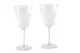 Weingläser 2er Set, Farben: Transparent