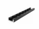 Zurrschiene extra schmal - Schwarz