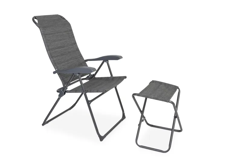 Barletta - Set aus Campingstuhl mit Beinauflage - Camp 4 -  1A-Campingversand.de | Alles gnstig und schnell fr Reisemobil und Caravan