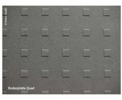 Bodenplatte Merc.Vito LR 2015 V3000 3-tlg. 1050 mm Schienenabstand. Dekor Quad