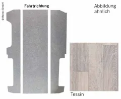 Bodenplatte VW T6/T5 LR V3000 3-teilig, 997 mm Dekor Tessin VW Einstiegsleiste