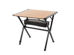 Bambus-Rolltisch MENDOZA 80 - 80x60 cm