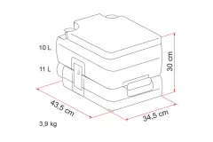 Campingtoilette Bi-Pot 30 - Small