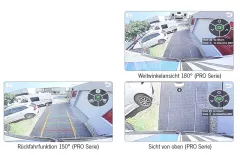 DVN CW 930 Pro Bremslicht-Rückfahrkamera universal