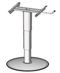 Einsäulenhubtisch 320 - 695 mm