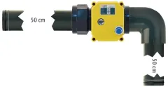 Elektrischer Kugelhahn - Kunststoff - 1" Steckgewinde