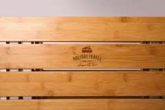 Klapptisch Single Bambus - 50 x 50 x 60 cm