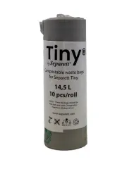 Kompostierbare Abfallbeutel aus Maisstärke - 14,5 l