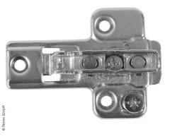 Kreuzmontageplatte 2 mm hoch