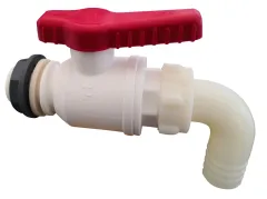 Kugel-Durchlaufhahn 3/4" x 25 - Inklusive Flansch