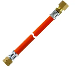 Marine Gasschlauch 40 cm - 8 mm Rohrverschraubung