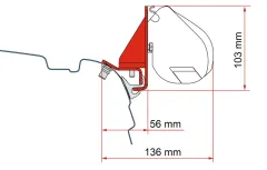 Montageadapter für F35 PRO - VW T5/T6