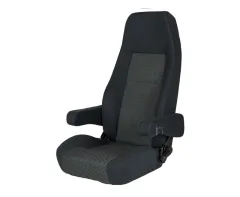 Pilotensitz S 9.1 - Ara Schwarz/Grau