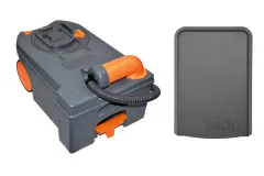 Sog-Entlüftungsset Typ F - Für C 250/260 - Dunkelgrau