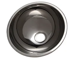 Spüle Edelstahl - Rund - Durchmesser 300 mm