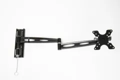 TV-Halter Simon Luxus XL - Schwarz glänzend