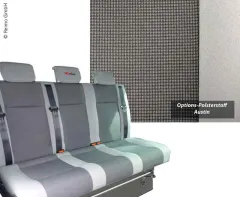 Schlafsitzbank VW T5 Weekender Plus V3000 Gr.14 3-sitzig,Polster Austin T5