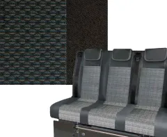 Schlafsitzbank VW T6 Trio Style V3000 Gr.8 3-sitzig SimoraT6 2-fbg,Rechtslenker