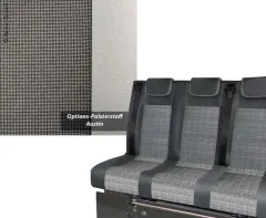 Schlafsitzbank VWT5 V3100 Gr.10 starr,3-sitzig,Austin T5 2fbg. Wärmet. Rechtsl.