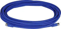 1,5m Flexibles Koaxial-Kabel mit F-Anschlüssen, 75 Ohm, Ø 5,6mm