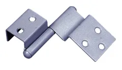 2 Spezialscharniere rechts (mittelgrau)