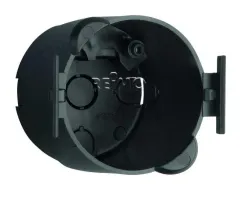 230V Steckdose: Berührungsschutzkappe für 2 Kabel, 45mm Einbautiefe. SB-verpackt