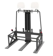 3-Punkt Gurtbock 900mm, Stahl mit verstellbarer Rückenlehne in 3 Positionen