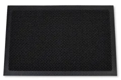 3D Mesh Design Mat - Fußmatte Schwarz