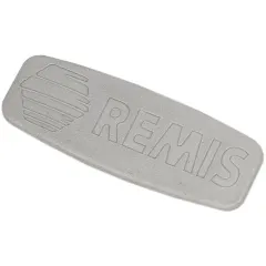 Abdeckkappe mit Remis-Logo, hellgrau, für Remifront IV