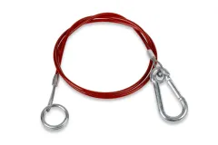 Abreißseile mit Karabiner - Länge 1 m