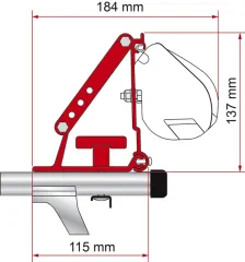 Adapter F1/F45/F35/ F50/F55 für Dachträger
