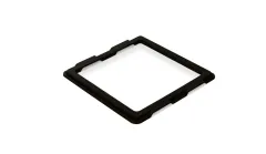 Adapterrahmen 280x280mm Fiat Ducato f.Dachh.Mod.29,27,27P MPK, schwarz