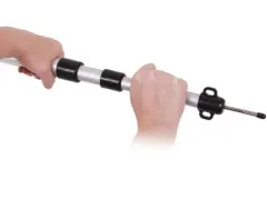 Alu-Aufstellstab teleskopierbar mit Drehmechanismus Arretierung