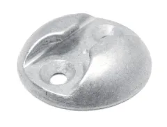 Alu-Zurrplatte für Fitting - Schwarz