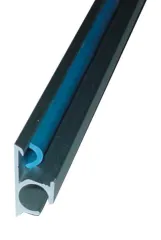 Aluminium Kederschiene mit Schraubkanal - 2,5m