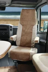 Armlehnenbezug Mercedes Sprinter, Velours beige