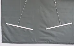 beendet den 'Kampf' mit dem Duschvorhang